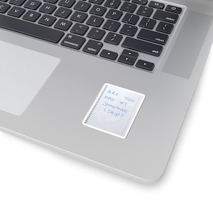Widow's Bay Sticker Are You Mad At Something I Said - Widow's Bay Fan Merch And Gifts image 4