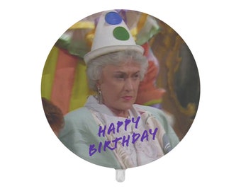 Golden Girls Dorothy Happy Birthday Balloon