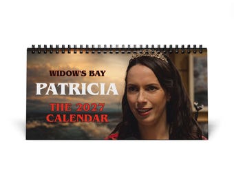 Widow's Bay Patricia 2027 Desktop Calendar | Widow's Bay Fan Merch And Gifts