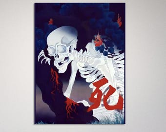Alice In Borderland Die Poster | Three of Clubs Game