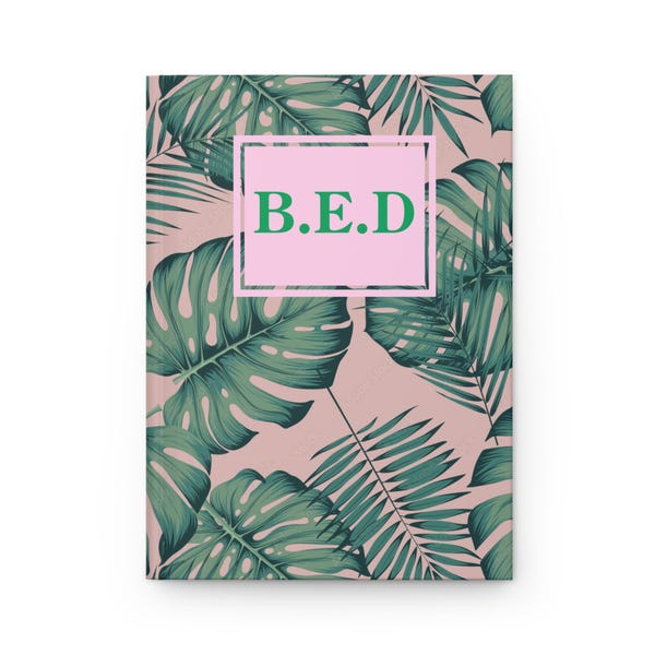 Golden Girls Blanche Elizabeth Devereaux B.E.D Hardcover Journal