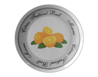 Golden Girls Citrus Festival Plate