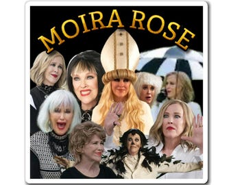 Moira Rose Collage Magnet | Schitt's CreekFan Merch And Gifts