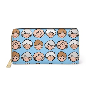Portefeuille zippé Golden Girls