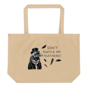 Don&#39;t Ruffle My Feathers Yellowjackets Misty&#39;s Tote Bag | Yellowjackets Merch