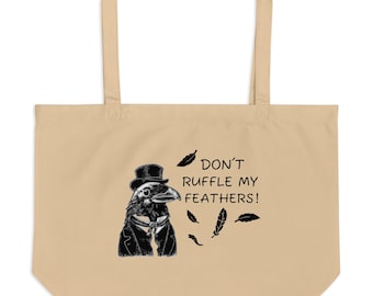 Don't Ruffle My Feathers Yellowjackets Misty's Tote Bag | Yellowjackets Merch