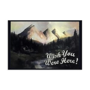Yellowjackets Wish You Were Here Postkarte