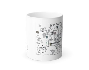 Petey's Map of Lumon Severed Floor Color-Changing Mug | Severance TV Show