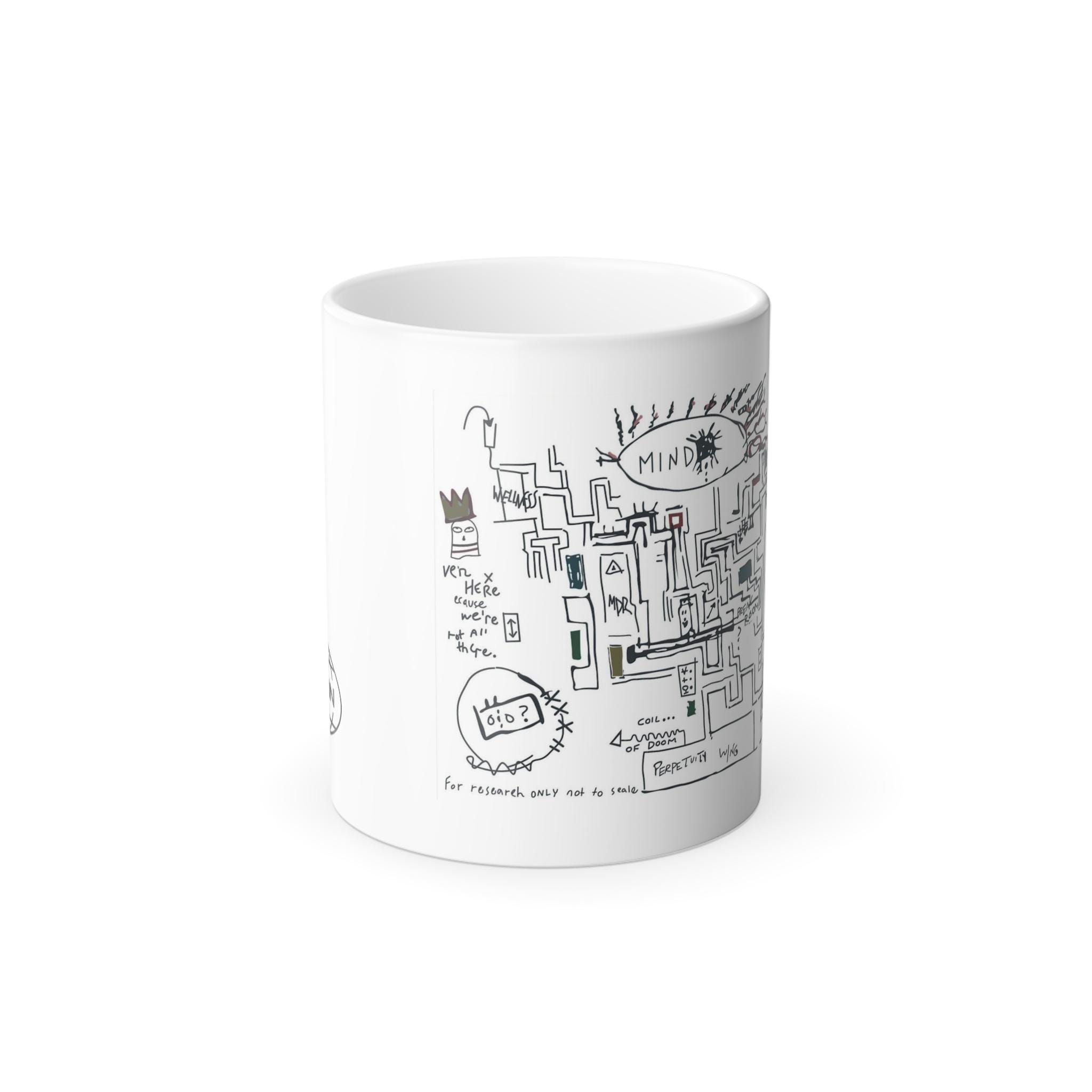Petey's Map of Lumon Severed Floor Color-changing Mug | Severance