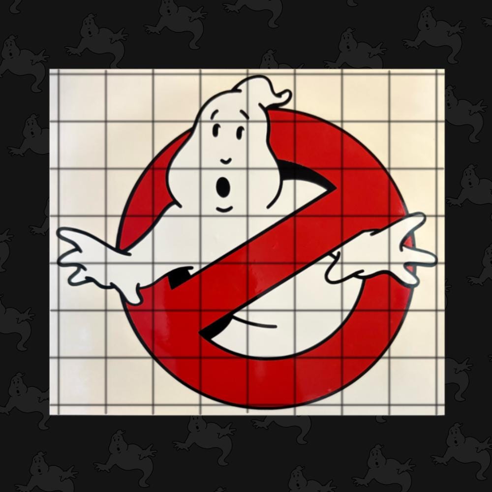 Ghostbusters Logo Vinyl Sticker Decal - Full Color, 6 Inches (Approx) 4 thumbnail image