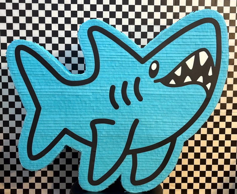 Shark Pinata | Under the Sea Party Supplies | Beach Party Decor | Shark ...