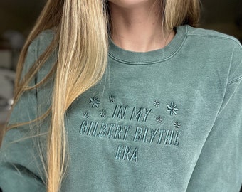 Gilbert Blythe Era Sweatshirt, Anne of Green Gables, Bookish Sweatshirt