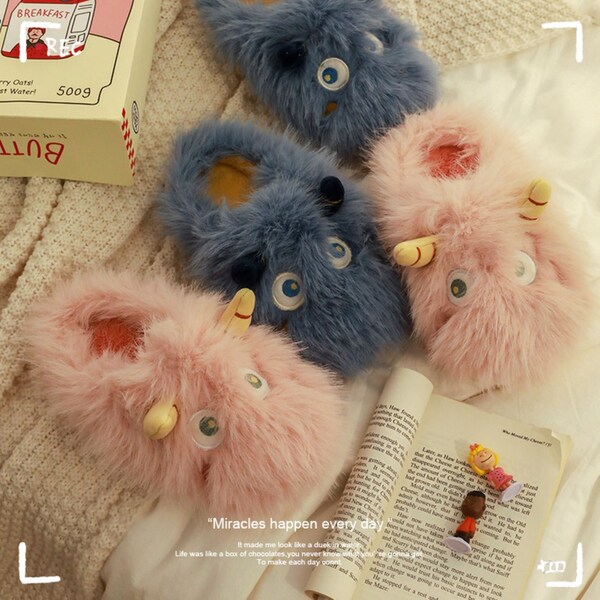 mens monster slippers