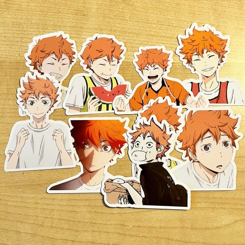 Volleyball Anime Boys Stickers 12 - Etsy
