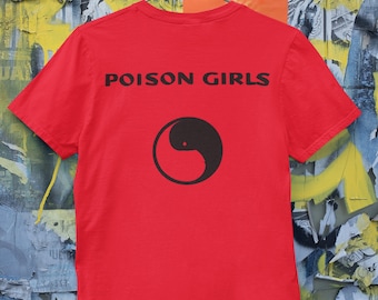Poison Girls Red T Shirt