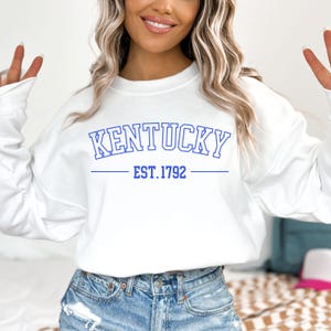Kentucky Sweatshirt, Vintage Kentucky Crewneck, Kentucky Basketball Sweatshirt, College Gameday Sweatshirt, Retro Kentucky Football Apparel