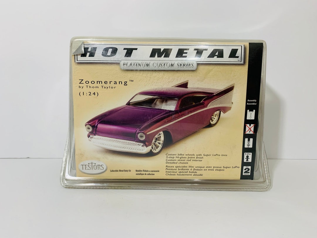 2001 Testors Hot Metal Platinum Custom Series Zoomerang by Etsy