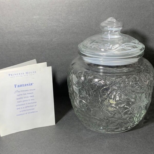Princess House Fantasia Canister Etsy