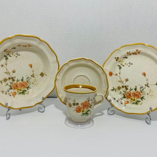 Vintage! Mikasa Garden Club Silk Bouquet Dinnerware Sold Separately