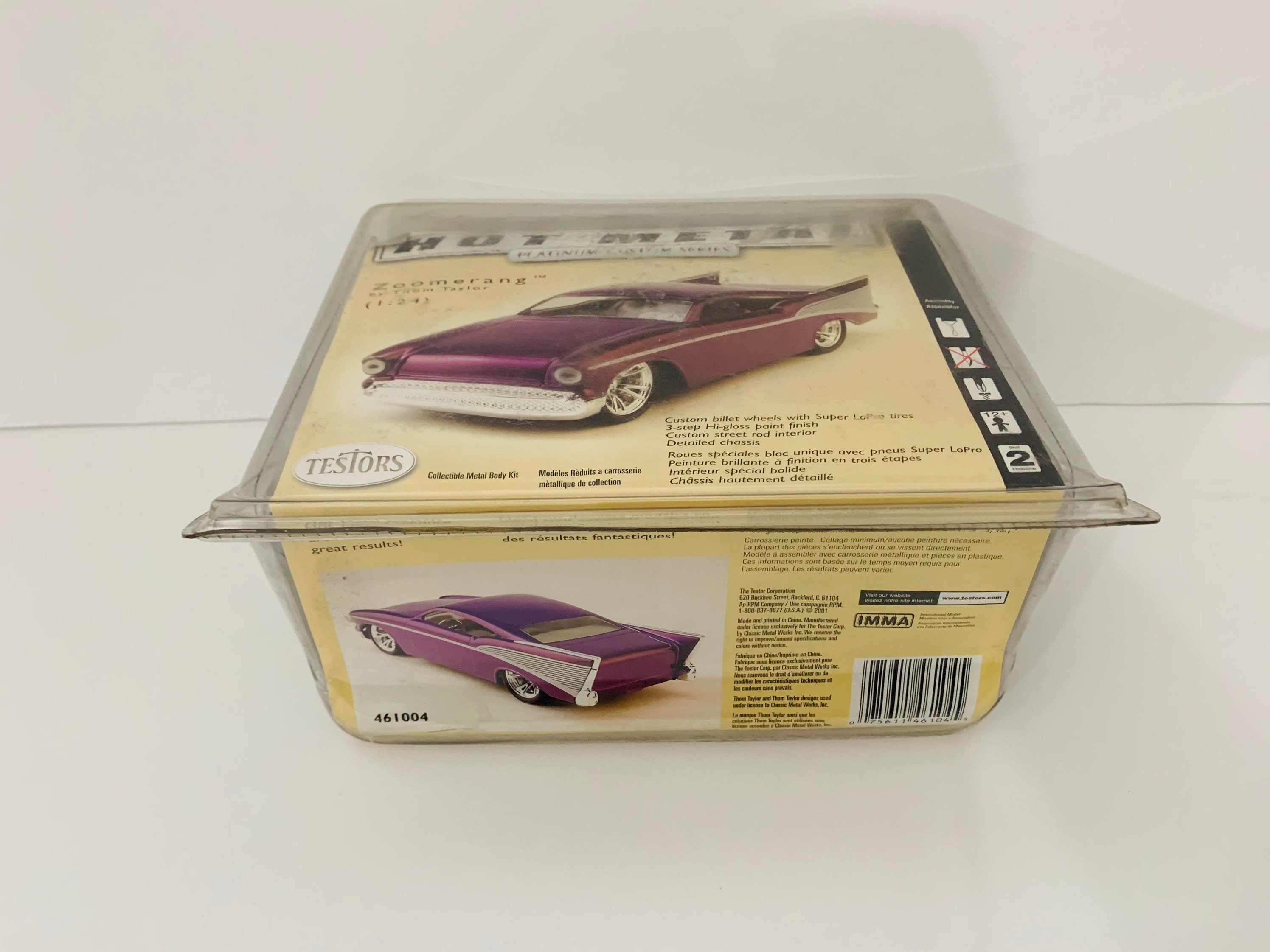 2001 Testors Hot Metal Platinum Custom Series Zoomerang by Etsy