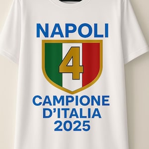 Naples campeone D'Italia 2025 maillot de champion de Naples maillot de football maillot de football italien équipe italienne de football Maradona maillot club italien de Naples