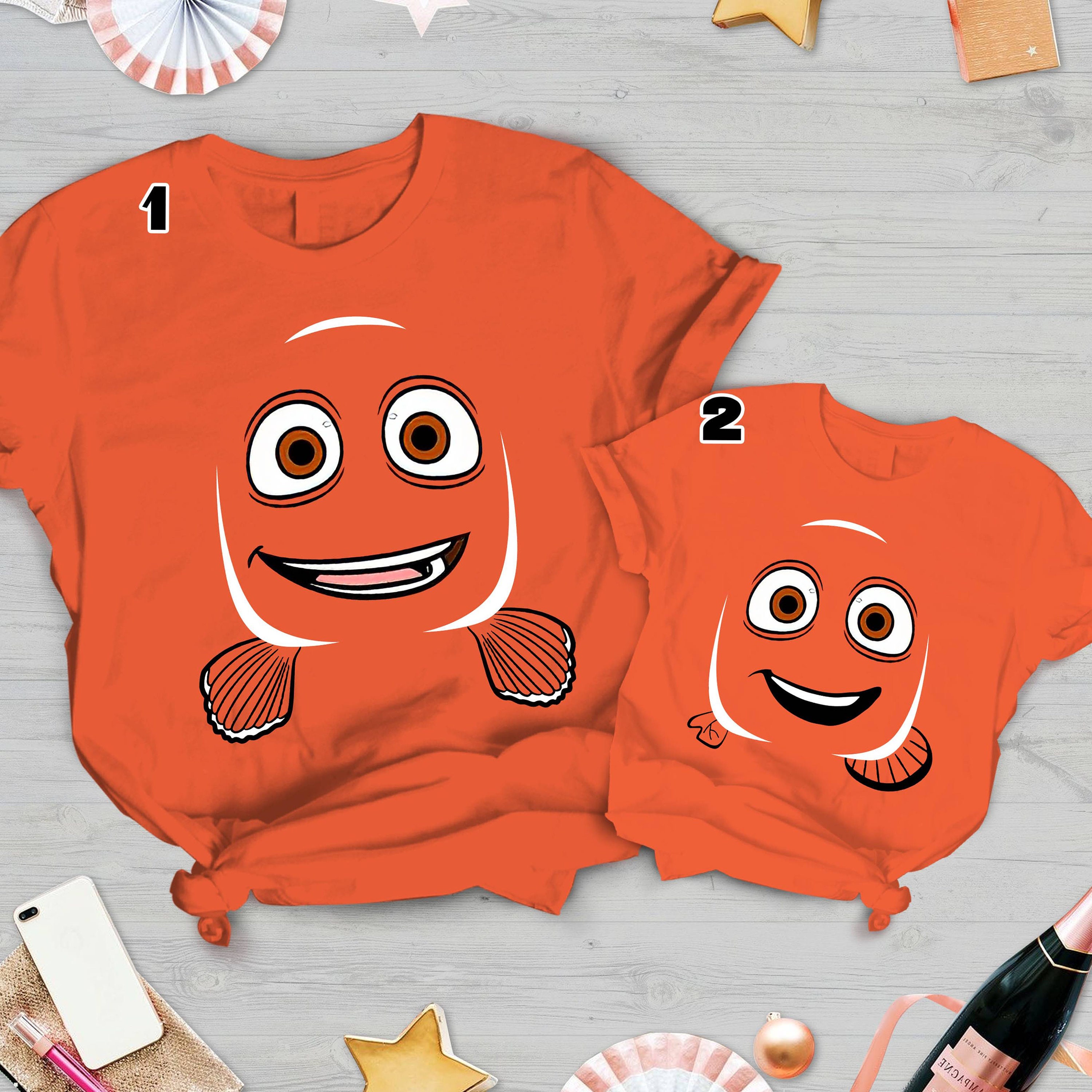Marlin And Nemo T-Shirt, Matching Family Shirt, Father And Son Shirt