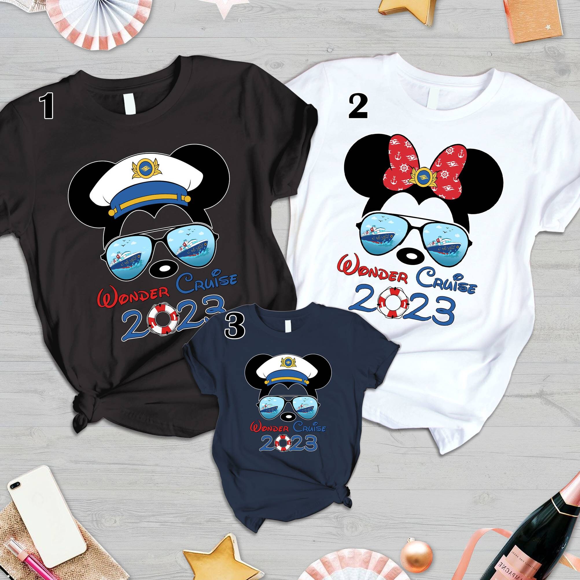 Disney Wonder Cruise Family Shirts 2023