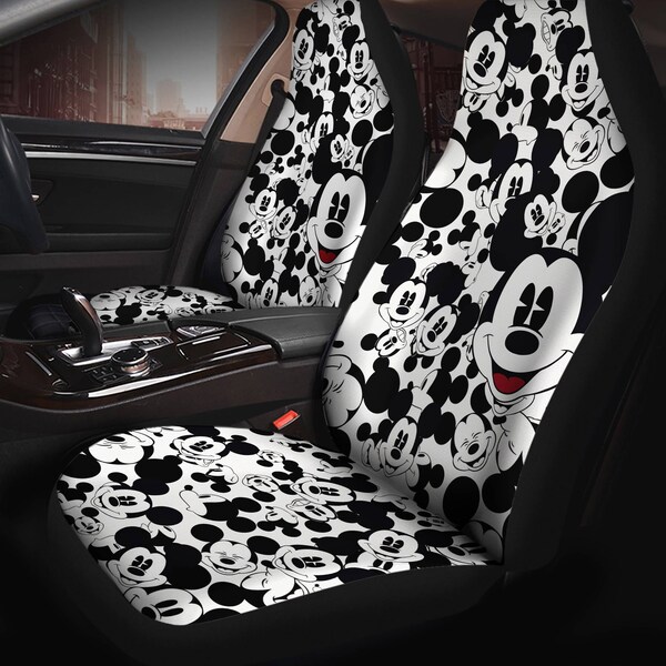 Mickey Mouse Cover Car Seat Etsy