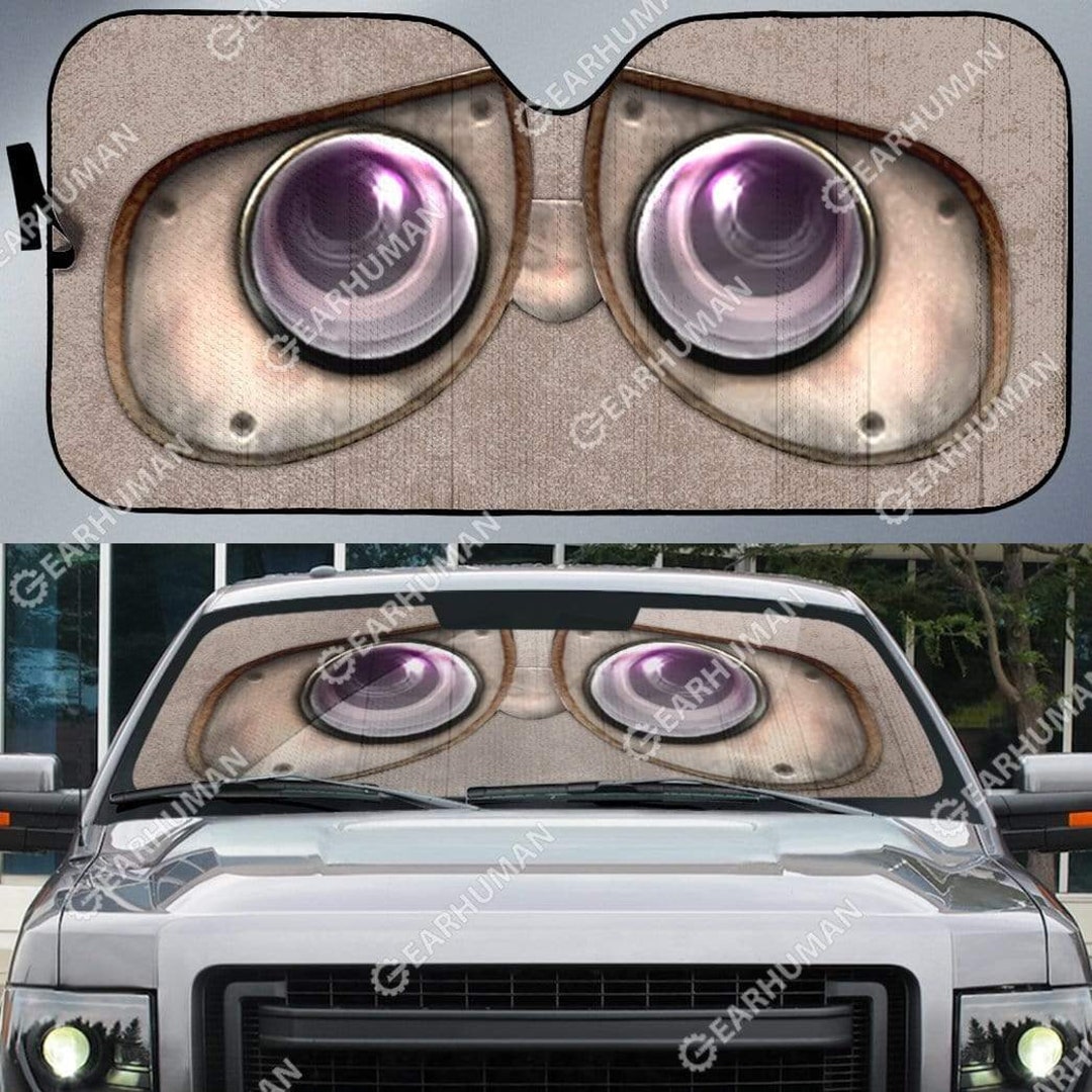 Walle Car Sun Shade Walle Eve Car Sun Shade Disneyland Etsy