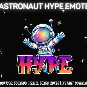 Gesto de entusiasmo de astronauta / Gesto de Twitch / Gesto de patada / Gesto de Discord / Gesto de YouTube / Gesto estático / Gesto de transmisor / Descarga instantánea de PNG
