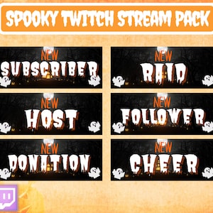 ANIMATED Twitch Stream Pack! | Halloween Stream Pack | Twitch Stream