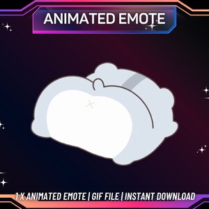Geanimeerde Twitch-emote, Twerking-emote, beer-emote, schattige Twitch-emote | PNG | Transparante achtergrond | Streaming-emote | Directe download