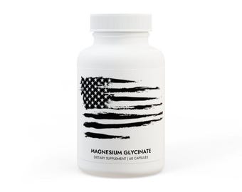 Magnesium Glycinate Supplement (60 Capsules)