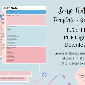 SOAP NOTE TEMPLATE