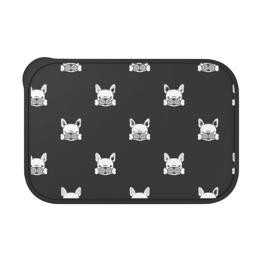 Disover French Bulldog PLA Bento Box with Band and Utensils