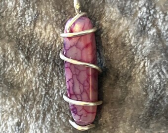 クリスタルラップ染め瑪瑙