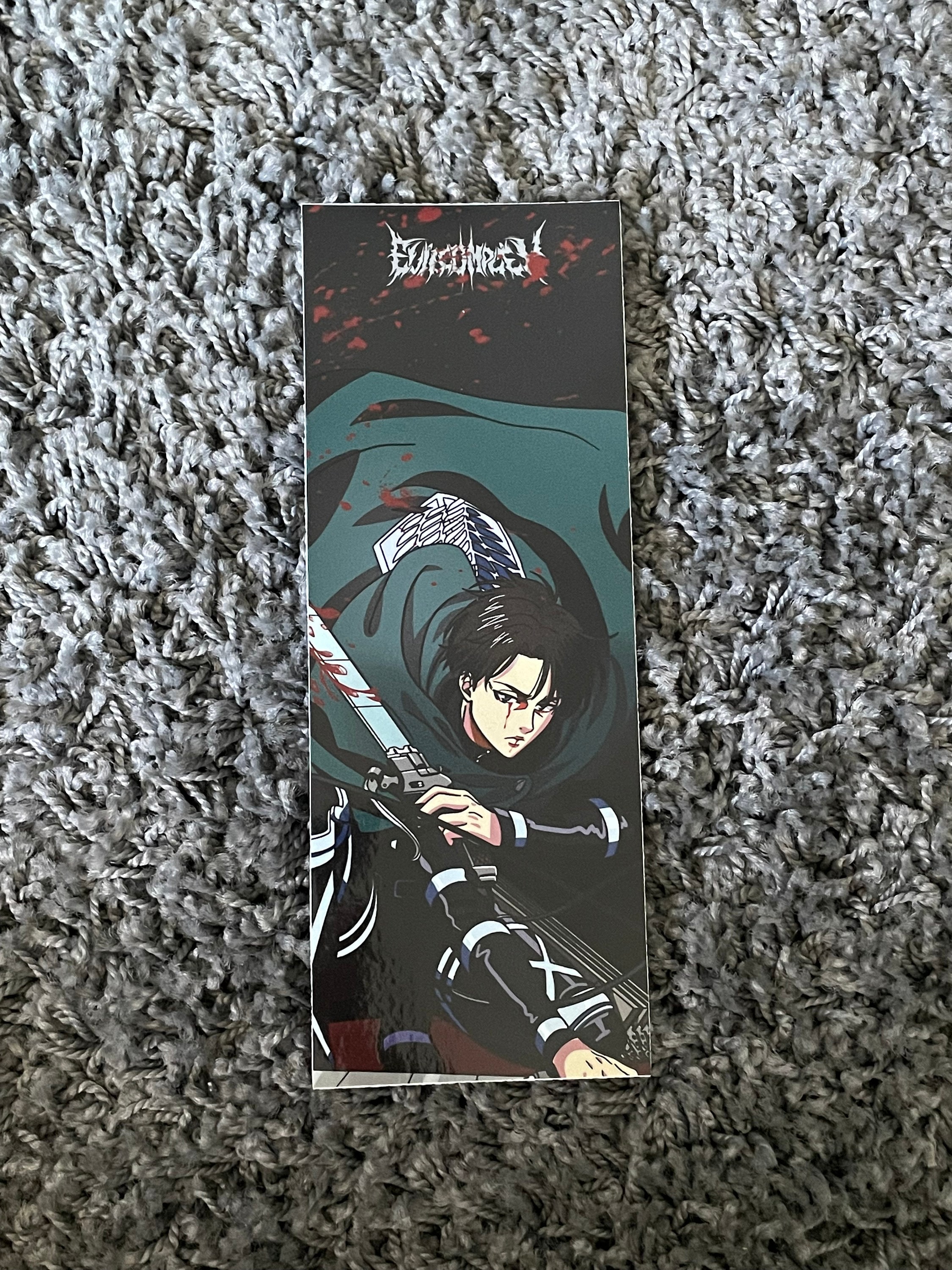 Attack on Titan Bookmark - AOT Shingeki no Kyojin - Scout Corps – K-Minded