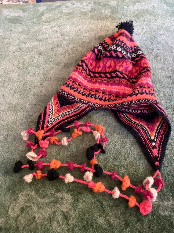 Peruvian alpaca winter hat - image 3