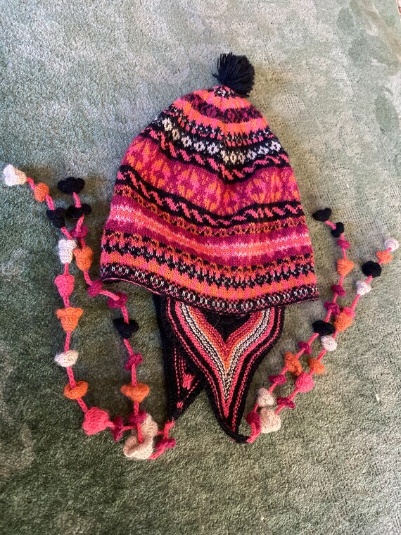 Peruvian alpaca winter hat - image 2
