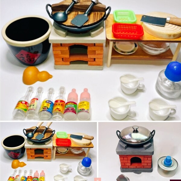 Miniature Kitchen Set for Real Cooking - Etsy