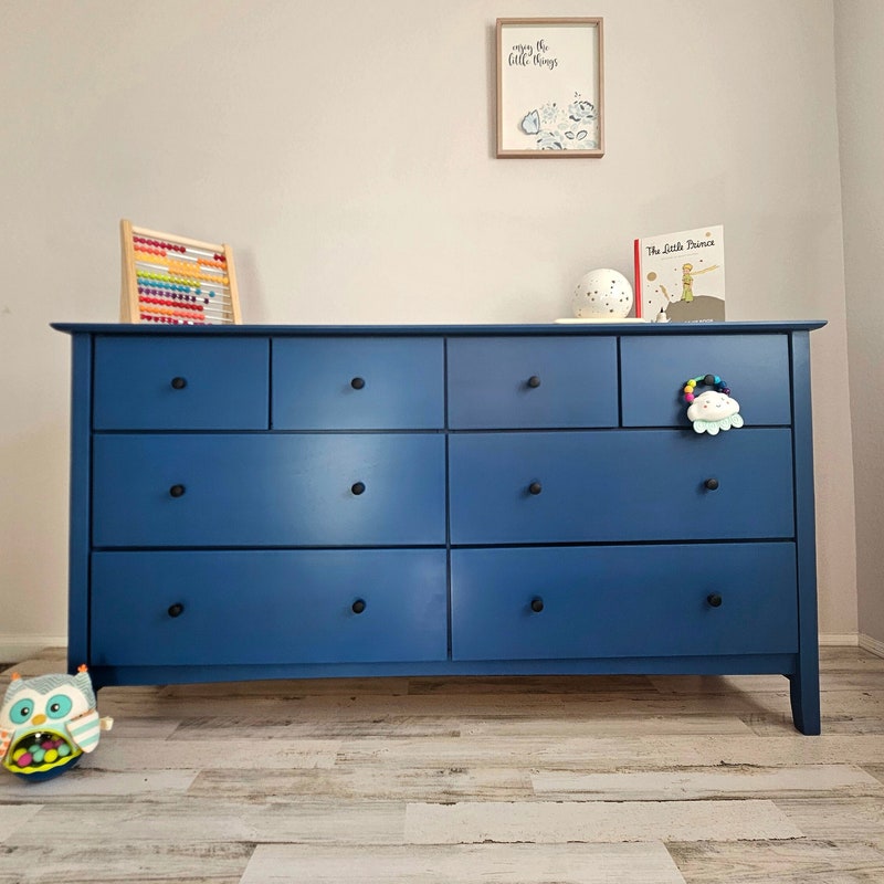 Blue Dresser - Etsy