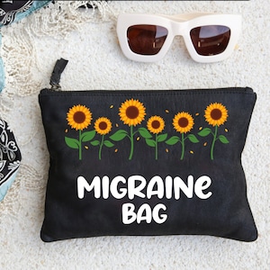 Migraine Bag, Migraine Medication, Take Your Meds, Normalize Medicine, Chronic Pain Gift, Invisible Illness, Self Care Gift, Accesso