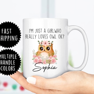 owl mug, owl coffee mug, coffee mug, owl gift, owl, owl lover gift, owl cup, owl gifts, coffee cup