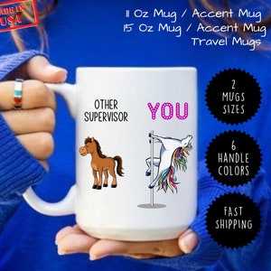 Supervisor Geschenk, Betreuer Tasse, Betreuer Geschenk für Frauen, Supervisor Wertschätzung, Betreuer Danke, bester Betreuer aller Zeiten