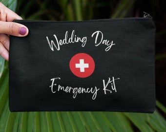 Braut Notfallset, Hochzeit Notfalltasche, Braut Geschenk, Geschenk für Braut, Hochzeitstag Geschenk, Hochzeitstag Kit, Braut Notfall kit, Makeup Tasche