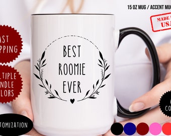 Roomie Ever-koffiemok, slaapzaalcadeau, accentkleuren