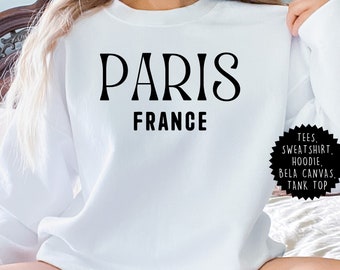 Paris France Tee: Travel Lover Gift, Europe Trip Shirt