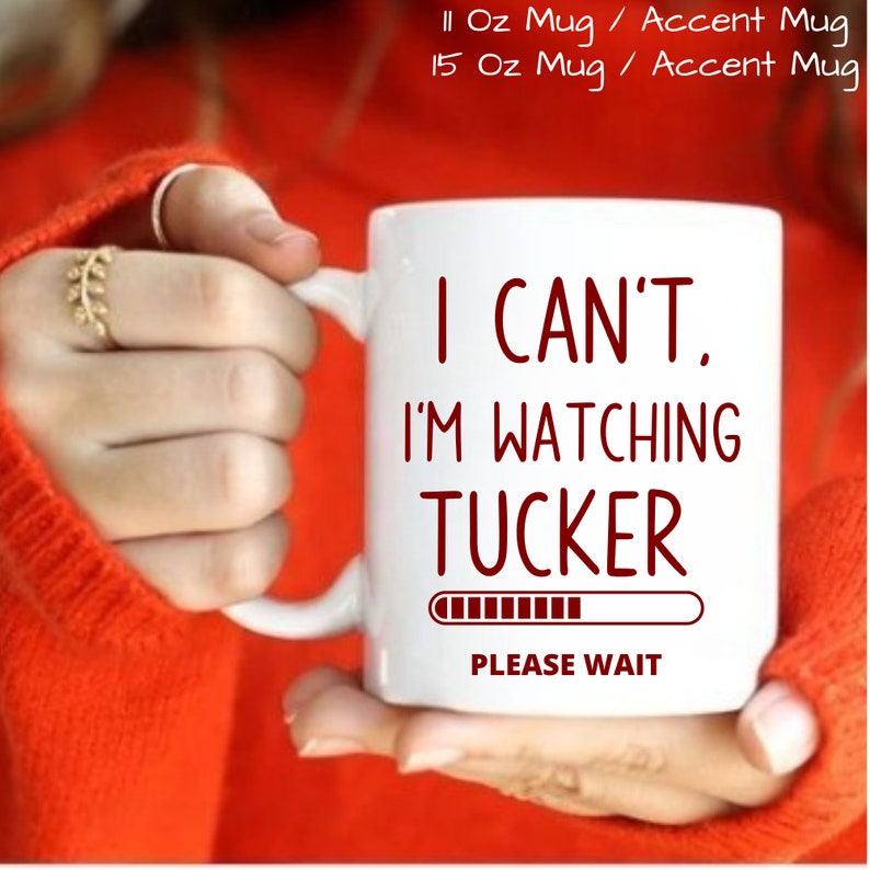 Tucker Carlson, Tucker Carlson Gift, Tucker Carlson mug, Fox News, coffee mug, Tucker Carlson shirt, conservative gift, gift under 20, stainless coffee mug, travel mug, gift under 25, travel coffee mug, Coffee Cup, Mug, Tucker Carlson Cup, Mugs