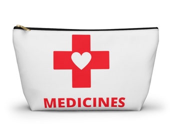 EHBO-etui met ritssluiting: reismedicijntas