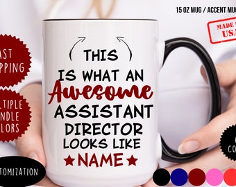 Assistant Director Gift, Assistant Director Mug, Awesome Director, Best Director Ever, Gift For Director, Appreciation Gift, Coffee Cup